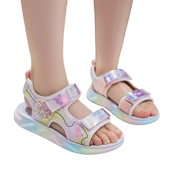 Children Shoes Comfortable Platform Sandals Outdoor Beach Fashion Beach Sandals Princess Shoes,Toddler Girl Sandals/Toddler Boy Sandals(Color:Pink,Size:11)