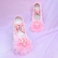 Children Shoes Dance Shoes Ballet Performance Diamond Lace Bow Yoga