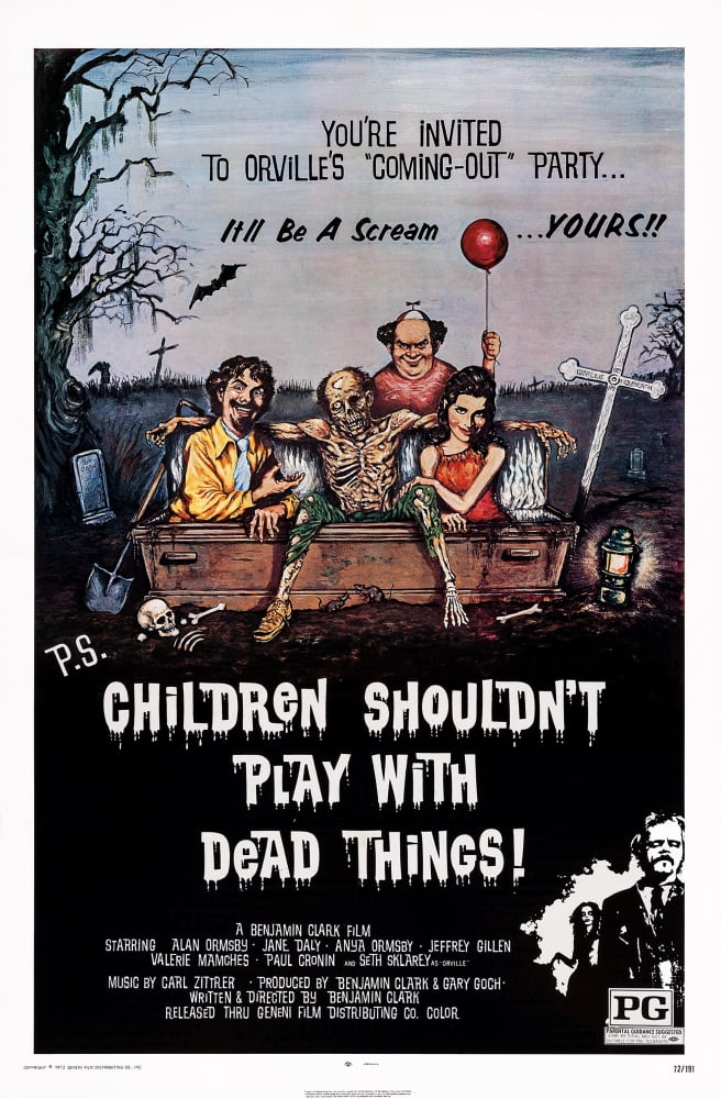 Children ShouldnT Play With Dead Things U Canvas Art - (11 x 17)