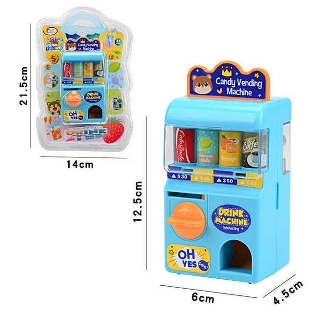 Children Simulated Sound Vending Machine Kit Pretend Play Education Toy