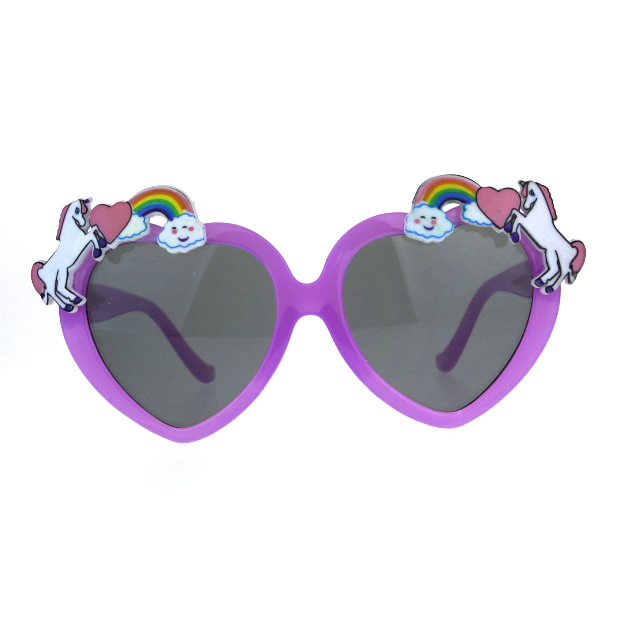 Purple Heart Shaped Sunglasses Kids Buy Purple Heart Sunglasses