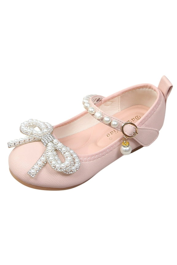 Children Small Leather Shoes Light up Shoes for Girls Single Shoes Young Girls Shoes Size 1 Baby Small Leather Shoes Size 5 Baby Girl Shoes Soft Sole Buckle Princess Kids Shoes Size 4 Shoes Hi