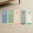 thumbnail image 1 of Children Sport Ankle Socks 5 Pair Athletic Casual Breathable Comfortable Cotton Kids Crew Sock Footie Socks for Girls Green 6Y, 1 of 3
