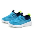 thumbnail image 1 of Children Sports Shoes Kids Mesh Sneakers Breathable Lightweight Comfortable Athletic Footwear for Everyday Running Walking Outdoor Play,Color:Sky Blue,Size:31, 1 of 9