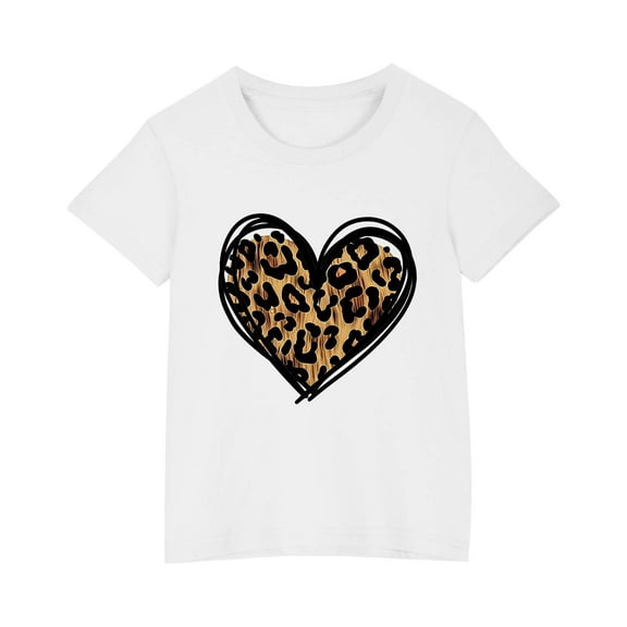 Children T Shirts White White T Shirt Kids Toddler Dress Shirts for Girls 4t Sales Kids Clothes Toddler Girl Black Shirt