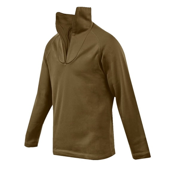 Children Thermal Long Sleve 1/4 Zip PolyPro, Made USA