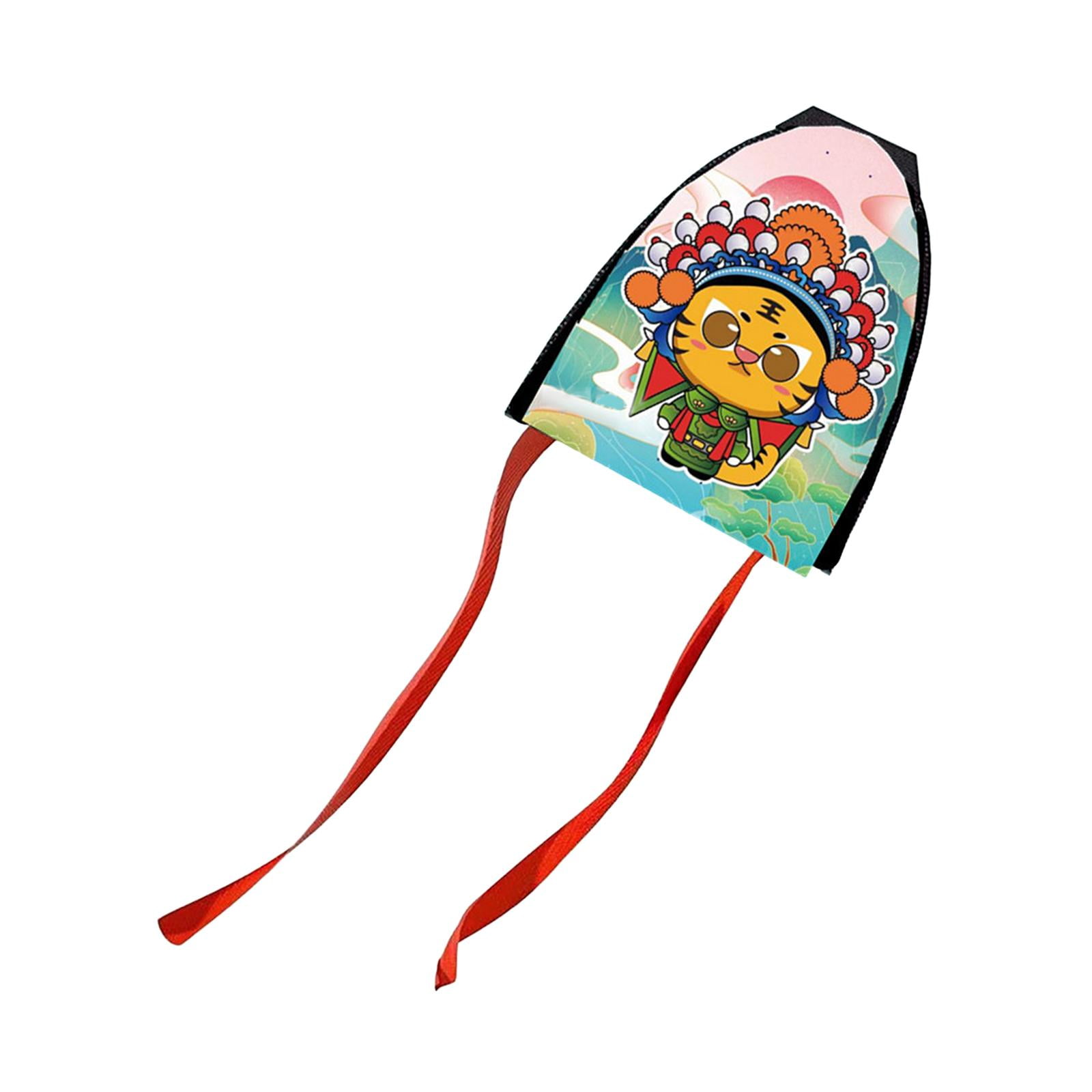 Children Thumb Ejection Kite Mini Kite with 2 Replacement Rubber Band