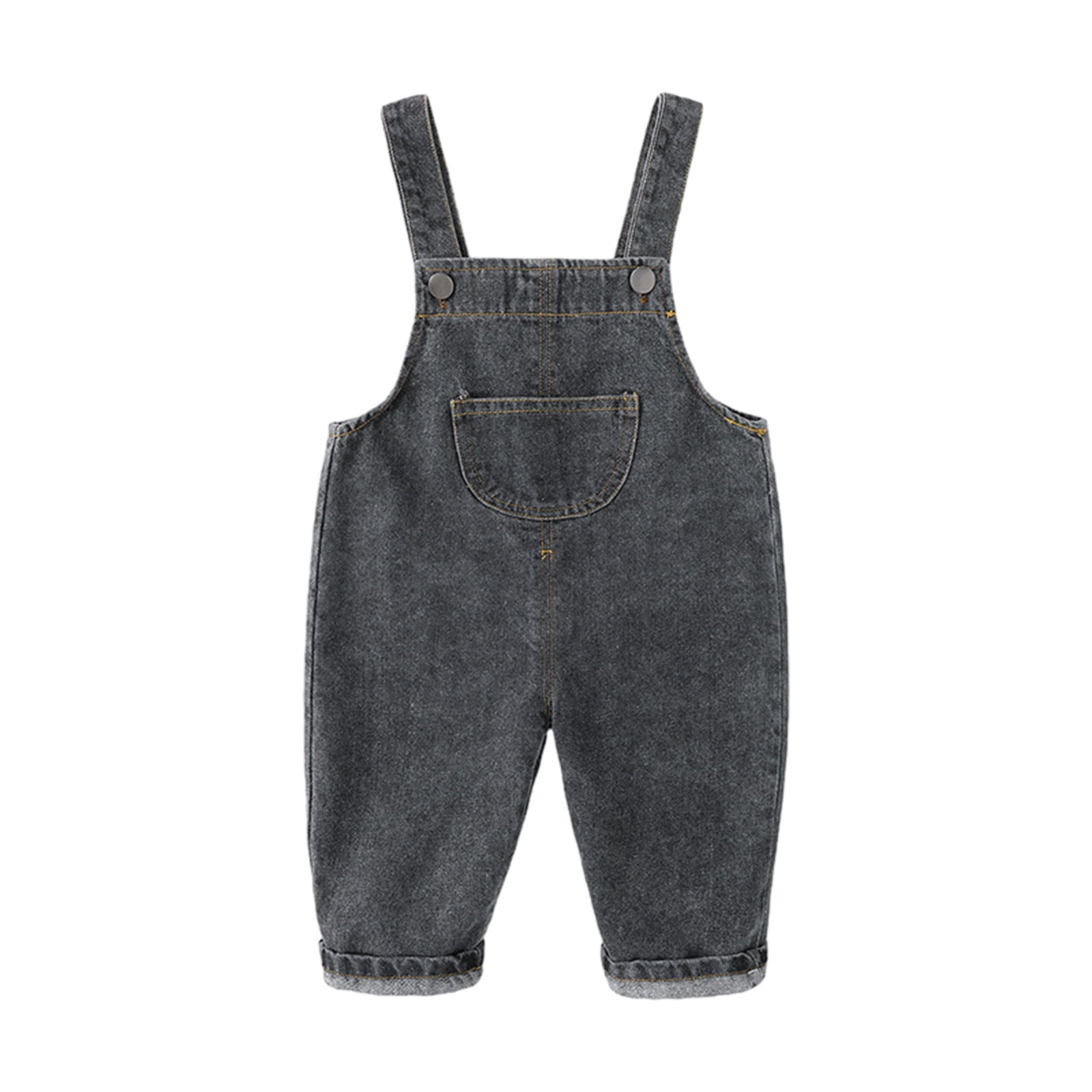 Children Toddler Kids Infant Baby Boys Girls Cute Denim Overalls