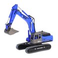 thumbnail image 1 of Children Toy Car Excavator, Engineering Diecast Toy, Simulation Crawler Excavator Model with Adjustable Joints and Rubber Tracks, Durable ABS Plastic Construction, Push forward Play without Battery, 1 of 4