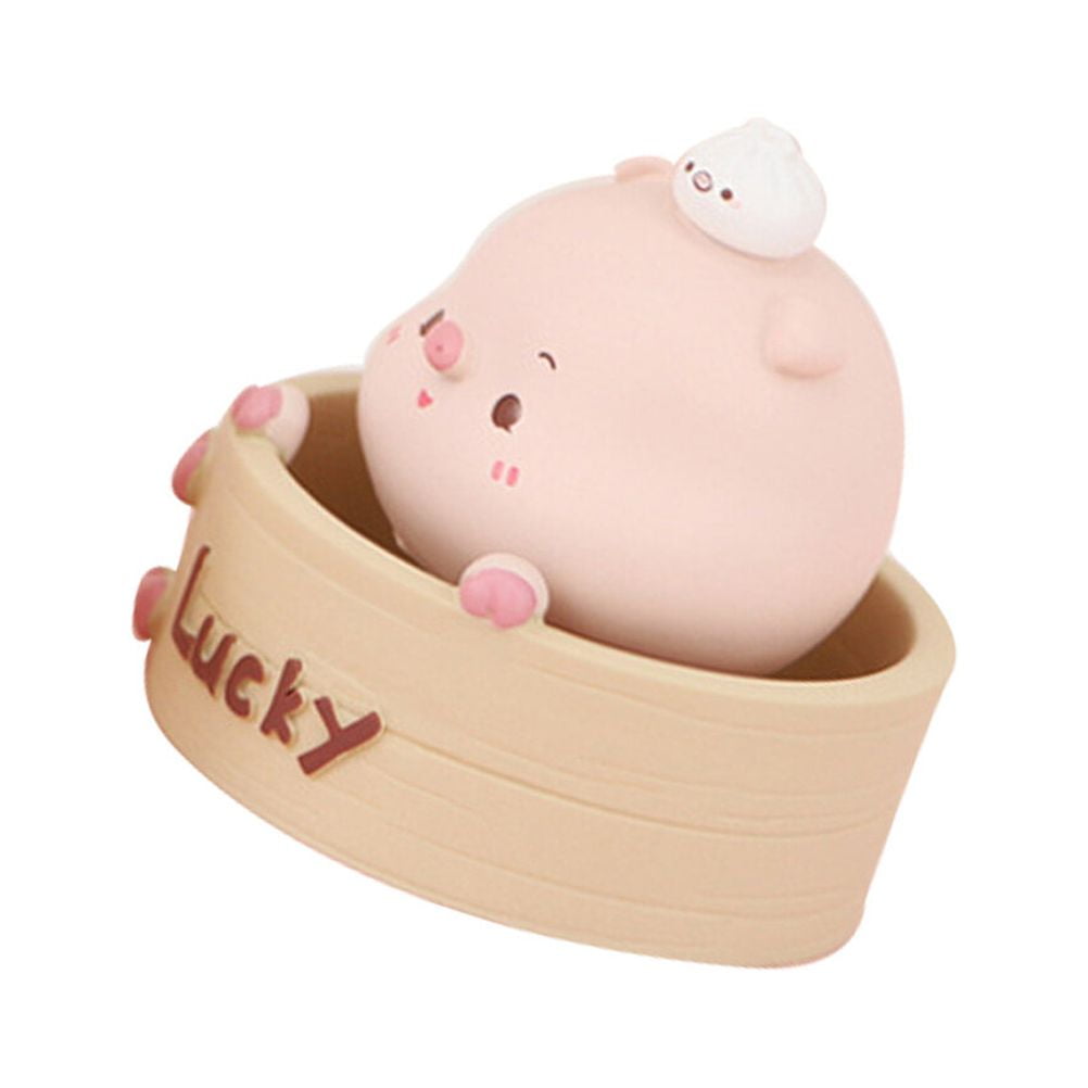 Children Toys for Kids Cute Pig Ornament Desktop Ornaments Resin