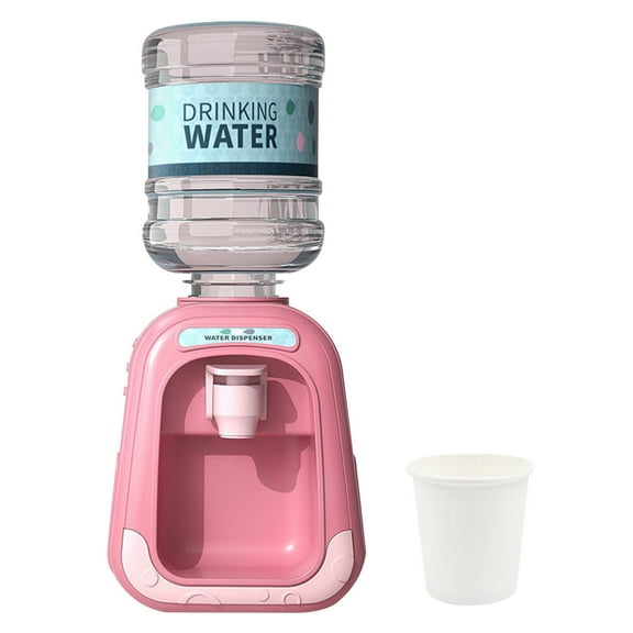 Children Water Dispenser, Toddler Water Toy, Interactive One-Click Water Outlet, Safe Plastic Material, 19cm Compact Size, Educational Sensory Development, Parent-Child Communication Aid