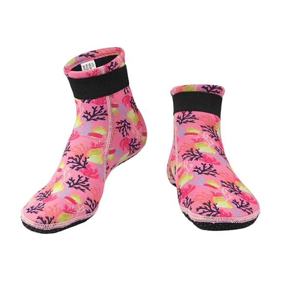 Children Wetsuit Socks Thick Nylon Neoprene Diving Socks For Kid Boy Girl Cold Water Swimming Snorkeling And Surfing