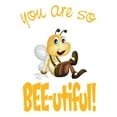 thumbnail image 1 of Children You are so Bee-utiful Cute Quotes & Sayings Wall Decal Decoration So Bee-utiful Vinyl wall Decal Sticker Decor Lasts Years and Easily Removable - Size: 28 In(W) x 40 In(H), 1 of 5