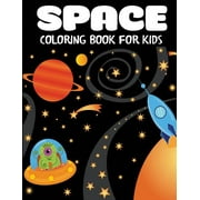 BLUE WAVE PRESS Children&apos;s Coloring Books Space Coloring Book for Kids, (Paperback)