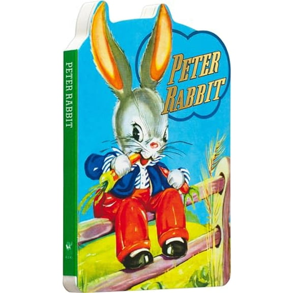 Pre-Owned Children's Die-Cut Board Book Peter Rabbit, (Board Book)
