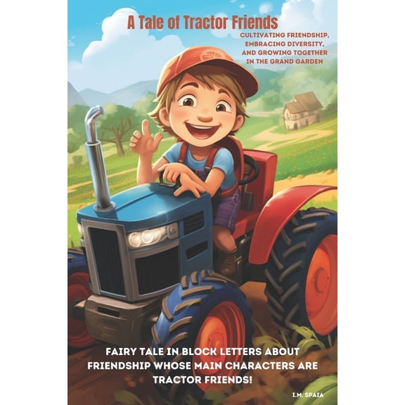Children's Fairy Tales in Block Letters A Tale of Tractor Friends: Cultivating Friendship, Embracing Diversity, and Growing Together in the Grand Garden, Book 3, (Paperback)