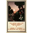 thumbnail image 1 of Children at play in a spring landscape Poster Print (18 x 24), 1 of 1