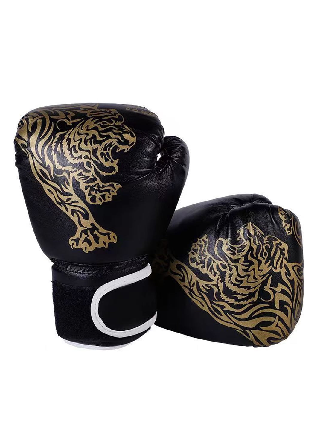 Children boxing gloves- Boxing Gloves with Tiger Pattern: Breathable, Protective & Comfortable for Training