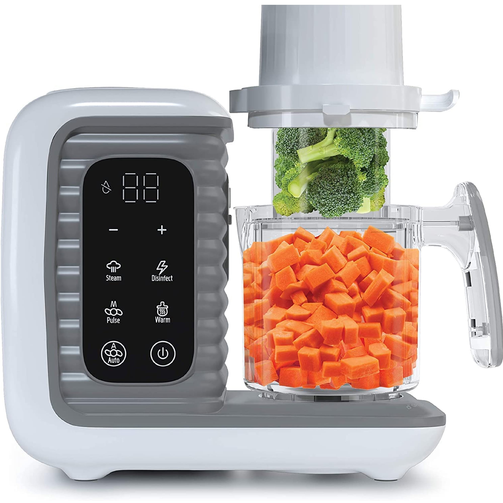 Wovilon Kitchen Small Appliances Baby Food Maker, Puree Food  Processor,Steam Cook And Mixer, Warmer Machine , All-In-One Auto Cooking,  Auto Cooking Grinding 