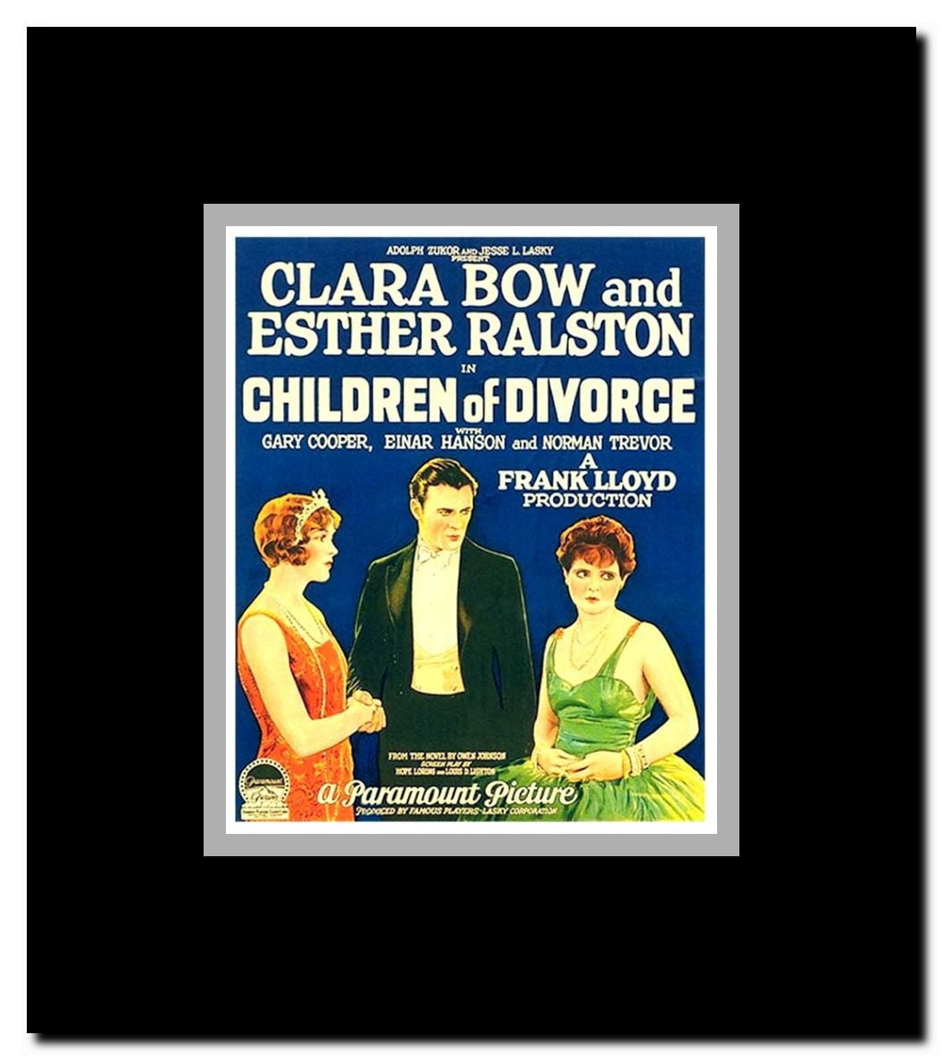 Children of Divorce Framed Movie Poster