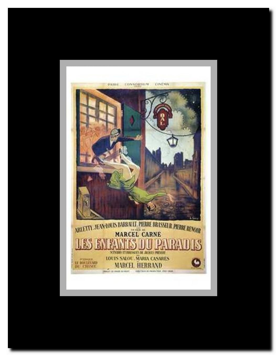 Children of Paradise Framed Movie Poster