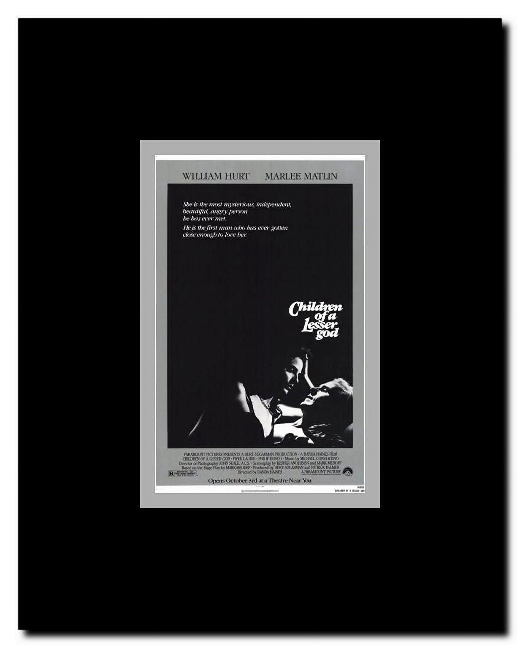 Children of a Lesser God Framed Movie Poster