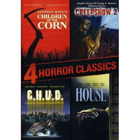4 Horror Classics: Children of the Corn/Creepshow 2/C.H.U.D./House [2 Discs] [DVD]