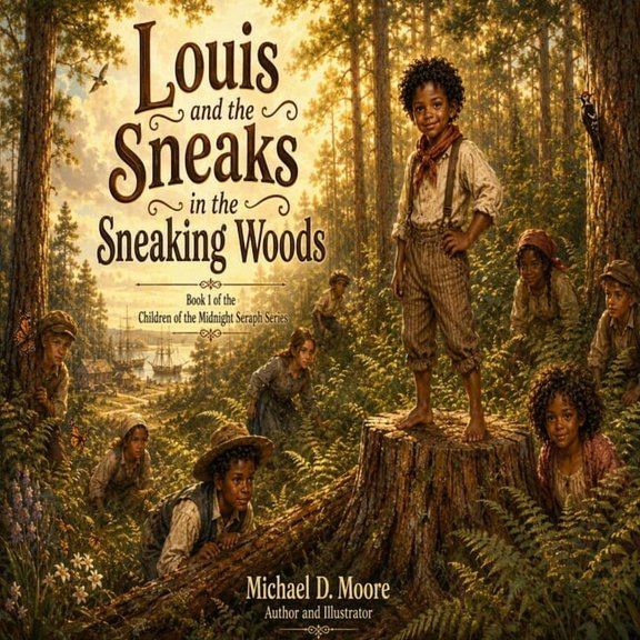 Children of the Midnight Seraph Louis and the Sneaks in the Sneaking Woods: Children of the Midnight Seraph, Book 1, (Paperback)