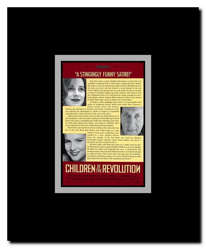 Children of the Revolution Framed Movie Poster