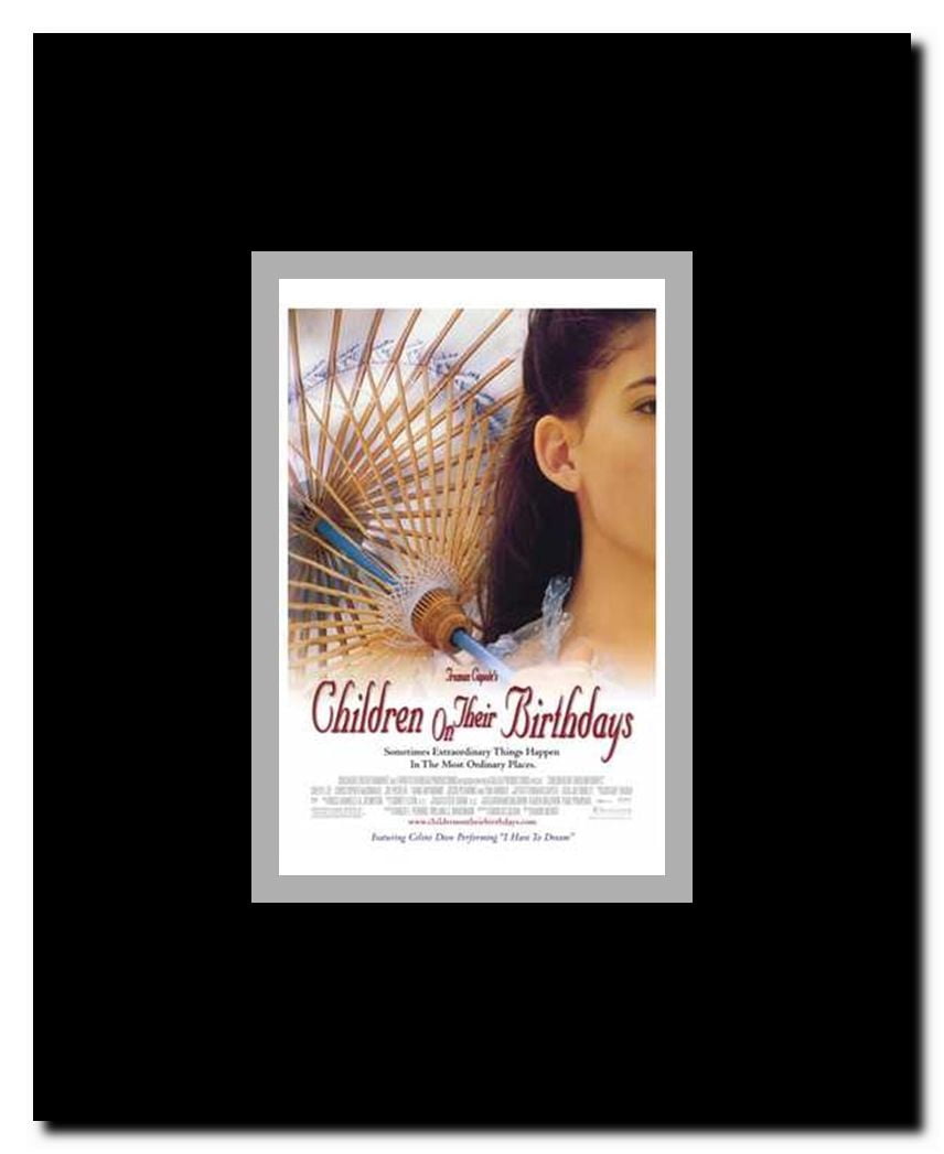 Children on Their Birthdays Framed Movie Poster