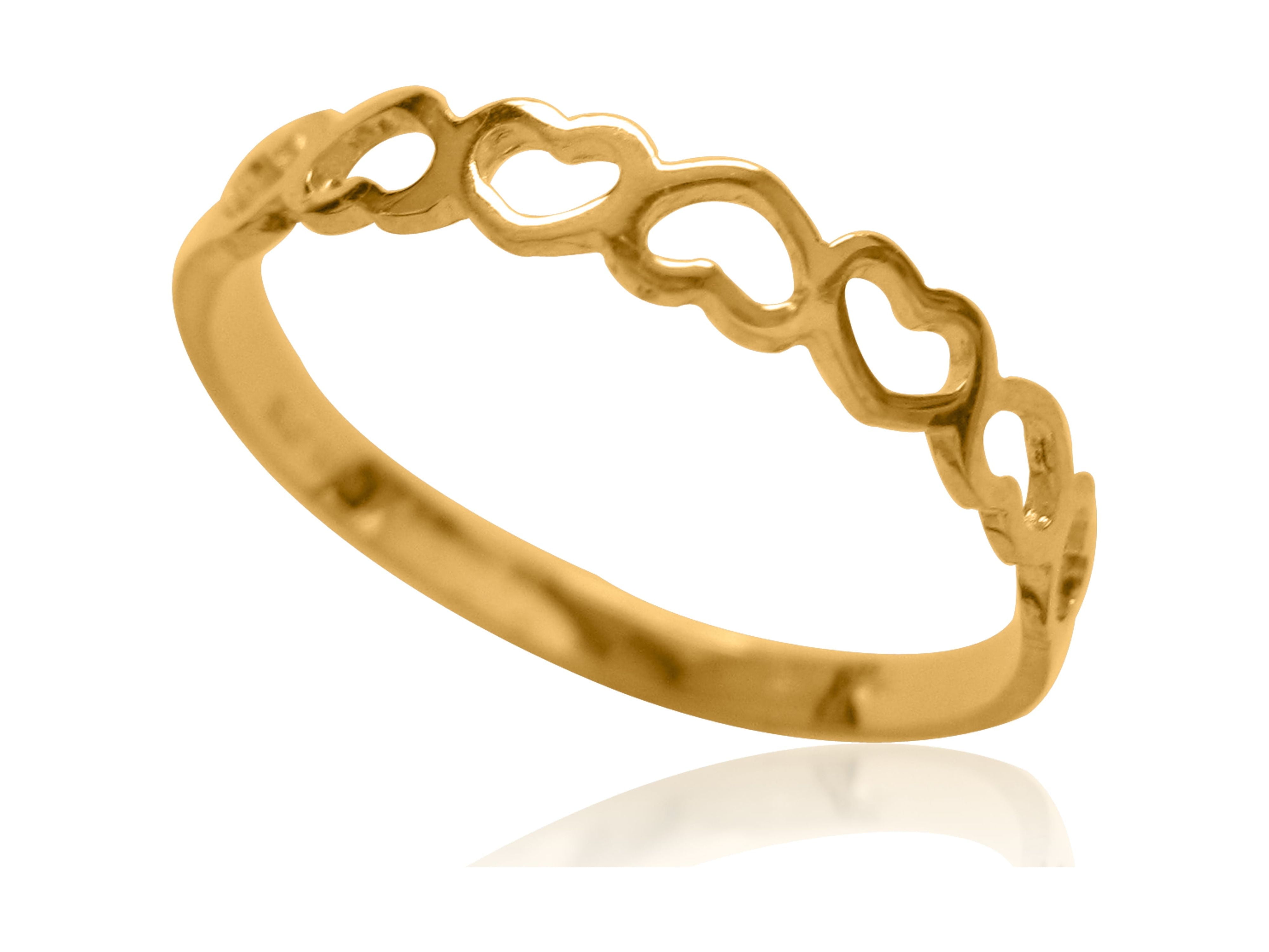 10k yellow gold online baby/toddler ring