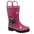 thumbnail image 1 of Children's 3D Fern Farmall Rubber Boot Pink, 1 of 5