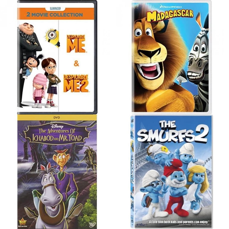 Children's 4 Pack DVD Bundle: Despicable Me: 2-Movie Collection