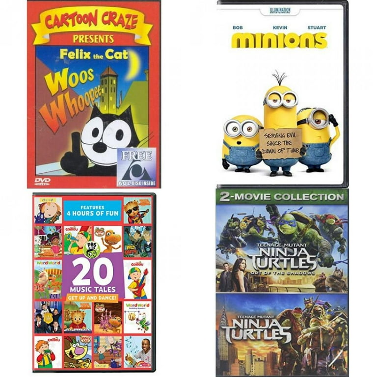 その他 10-Movie Kids Pack 4 [DVD] 10 Movie Kids Pack, Vol. 4 On DVD (2011 2-Disc Set Echo