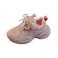Children's Abrasive Leather Sneakers Fall 2025 Handsome Running Shoes