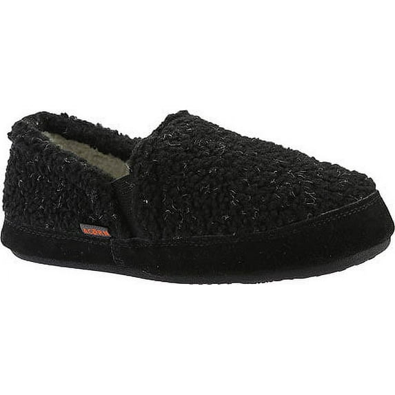 Children's Acorn Colby Gore Moc Black Berber Textured 12-13 M