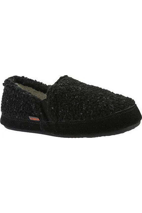 Children's Acorn Colby Gore Moc Black Berber Textured 12-13 M