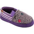 thumbnail image 1 of Children's Acorn Critter Novelty Moc Slipper Iris Fleece/Poly Cotton 1-2 M, 1 of 5
