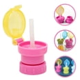 thumbnail image 1 of Children's Anti-Spill Water Bottle Cap, 1 Count Reusable Beverage Bottle Cap Tip, Travel and Drinkware Accessories for Juice, Sports Bottle, Sippy Cup Lid Converter, 1 of 9