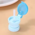 thumbnail image 1 of Children's Anti-Spill Water Bottle Cap - Reusable Sippy Lid for Juice Bottles, Universal 2.7cm Travel Drinkware Accessory, Leak-Proof Silicone Bottle Topper, Toddler-Friendly Splash Guard, 1 of 9