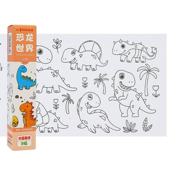 Children's Art Supplies Large Size Paper Roll Painting Paper Drawing Paper Coloring Paper Roll for Kids