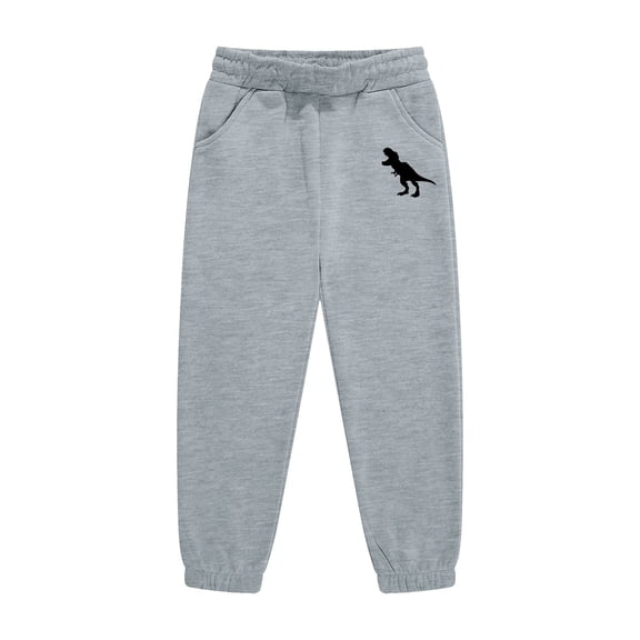 Children's Athletic Wear Wide Leg Sweatpants Wide Leg Elastic Waist Ogger Pants Baggy Jogger Pants with Pocket for Sports