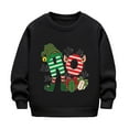 thumbnail image 1 of Children's Autumn Winter Long Sleeve Hoodie Christmas Print Boys Girls Soft Breathable Daily Wear Photography, 1 of 2