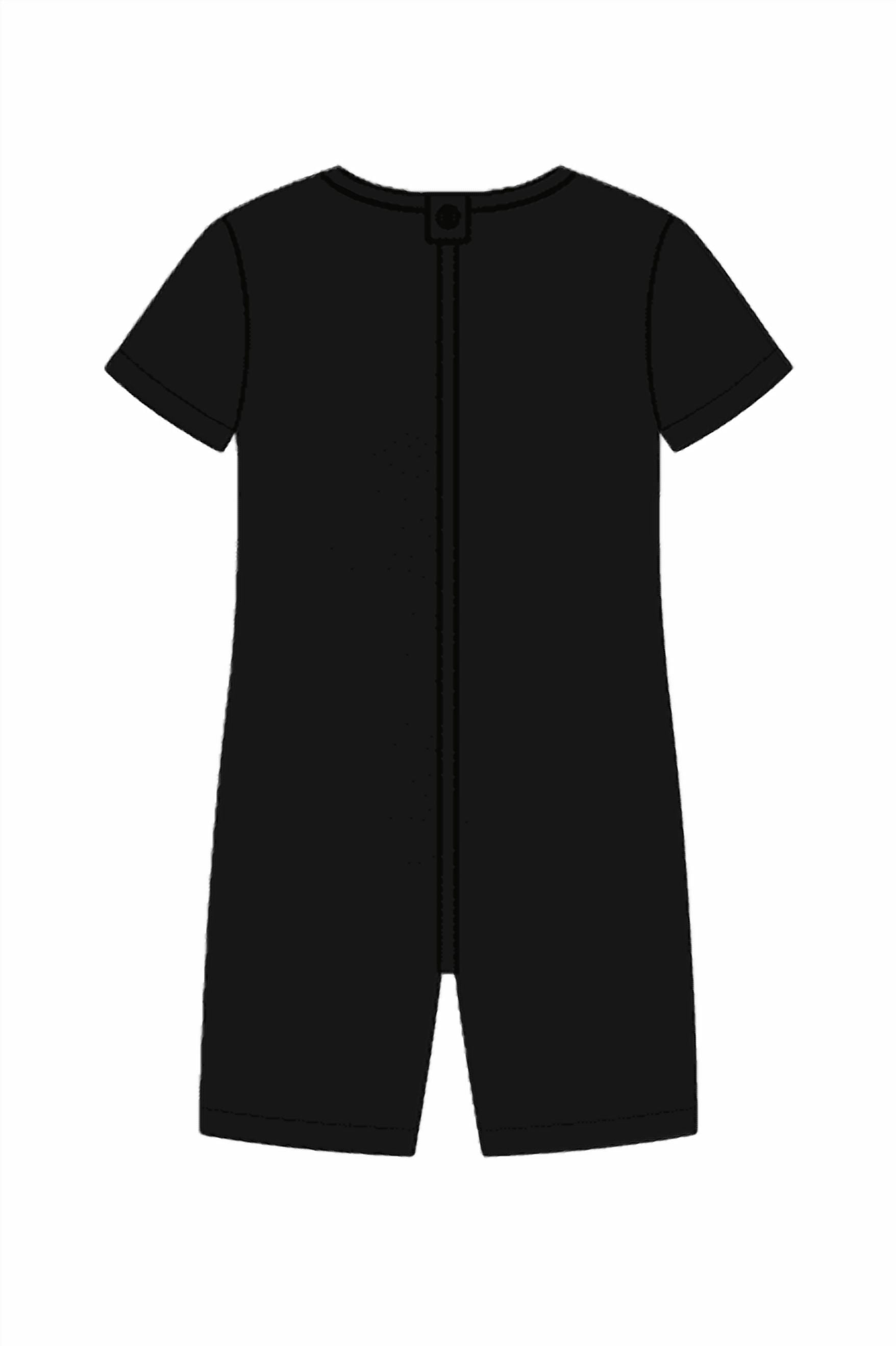 Children's Back-Zipper One-Piece Onesie Bodysuit