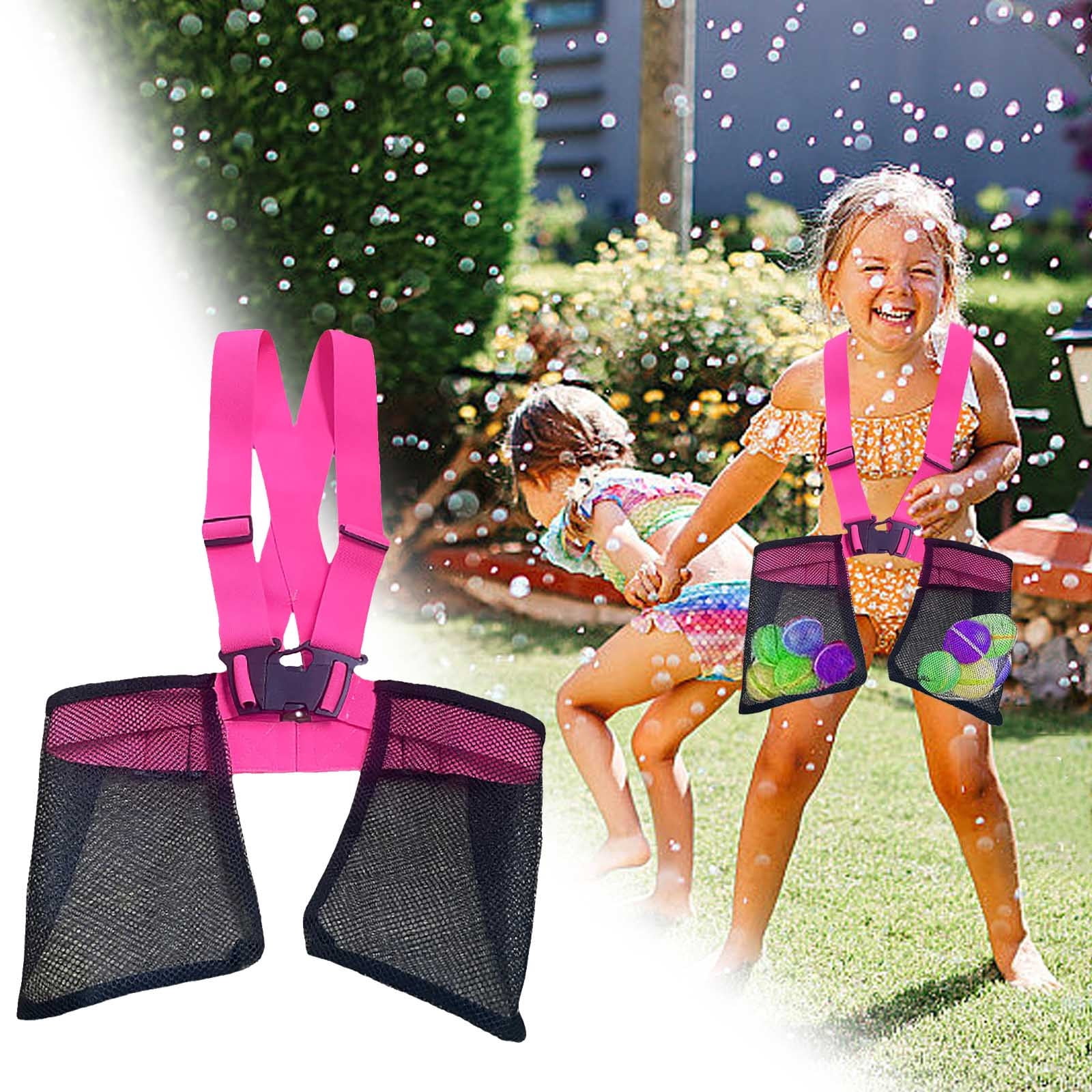 Children's Backpack with Storage Net - Pool Toy Bag for Kids, Backpack ...