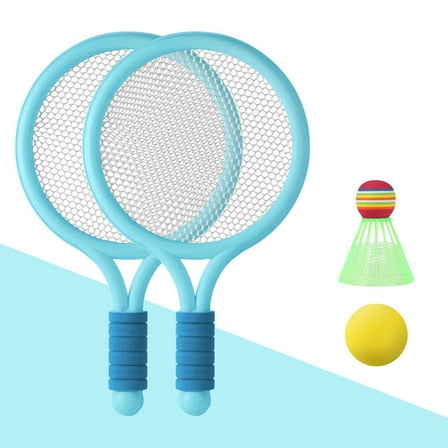 Children's Badminton Set - Parent-Child Interactive, Indoor Outdoor Use, Lightweight - for Kids Sports Fitness