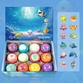 thumbnail image 1 of Children's Bath Bombs 12-Pack with Surprise Toys Inside, Gentle Foaming Bath Balls for Fun Family Bathtime, Gift Set for Boys and Girls, 1 of 5
