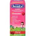 thumbnail image 1 of Children's Benadryl Allergy Liquid Cherry 8 oz, 1 of 2