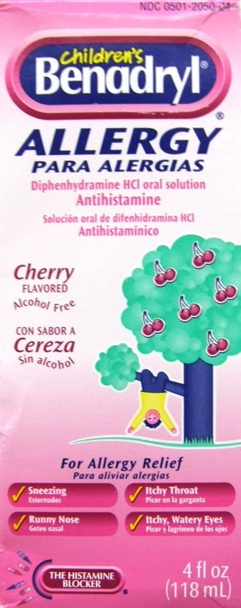 Children's Benadryl Bubblegum Allergy Liquid, 11 mg, 4 Fl. Oz.