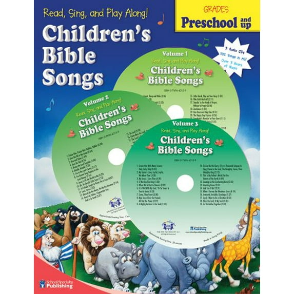Pre-Owned Children's Bible Songs: Preschool and Up (Read, Sing, and Play Along!) Paperback